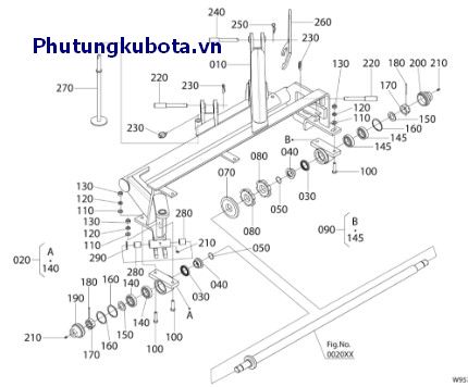 Khung luống máy cày